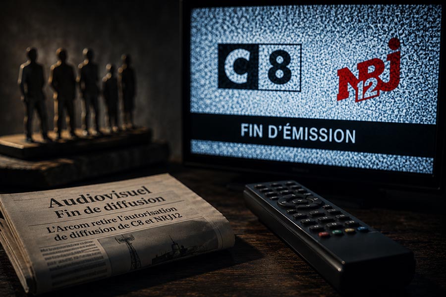 Mort cérébrale : quand l’Arcom débranche C8 et NRJ12